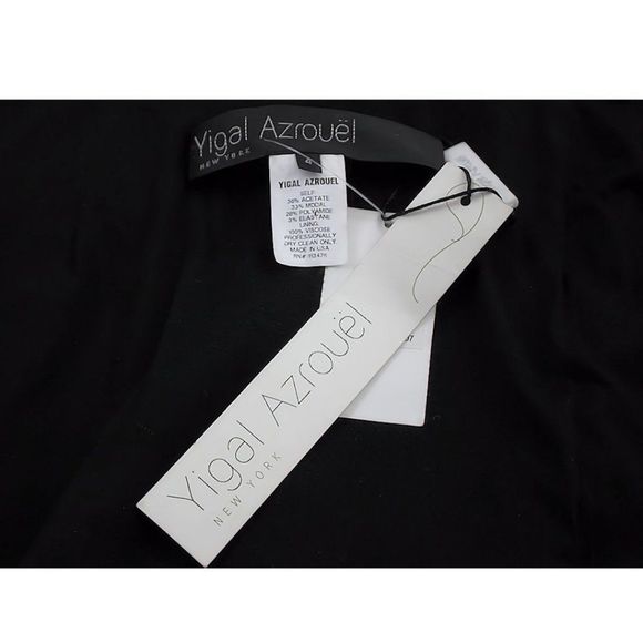 Yigal Azrouël Stretch Gauze Mini Skirt NWT 4 - Picture 9 of 9